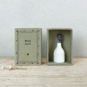 Matchbox | Vase | With love